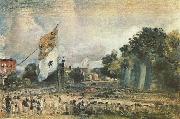 John Constable, Das Waterloo-Fest in East Bergholt